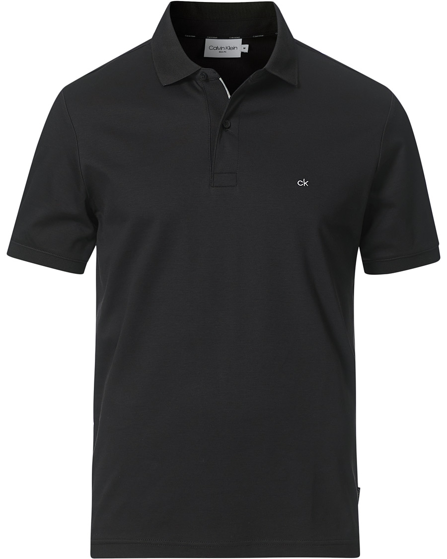 Herr | Pikéer | Calvin Klein | Liquid Touch Slim Fit Polo Black
