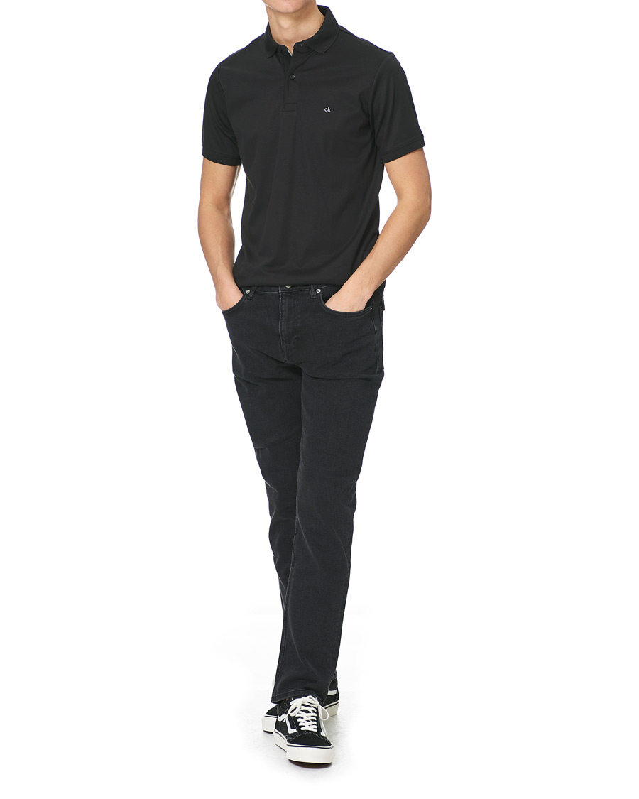 Herr | Pikéer | Calvin Klein | Liquid Touch Slim Fit Polo Black