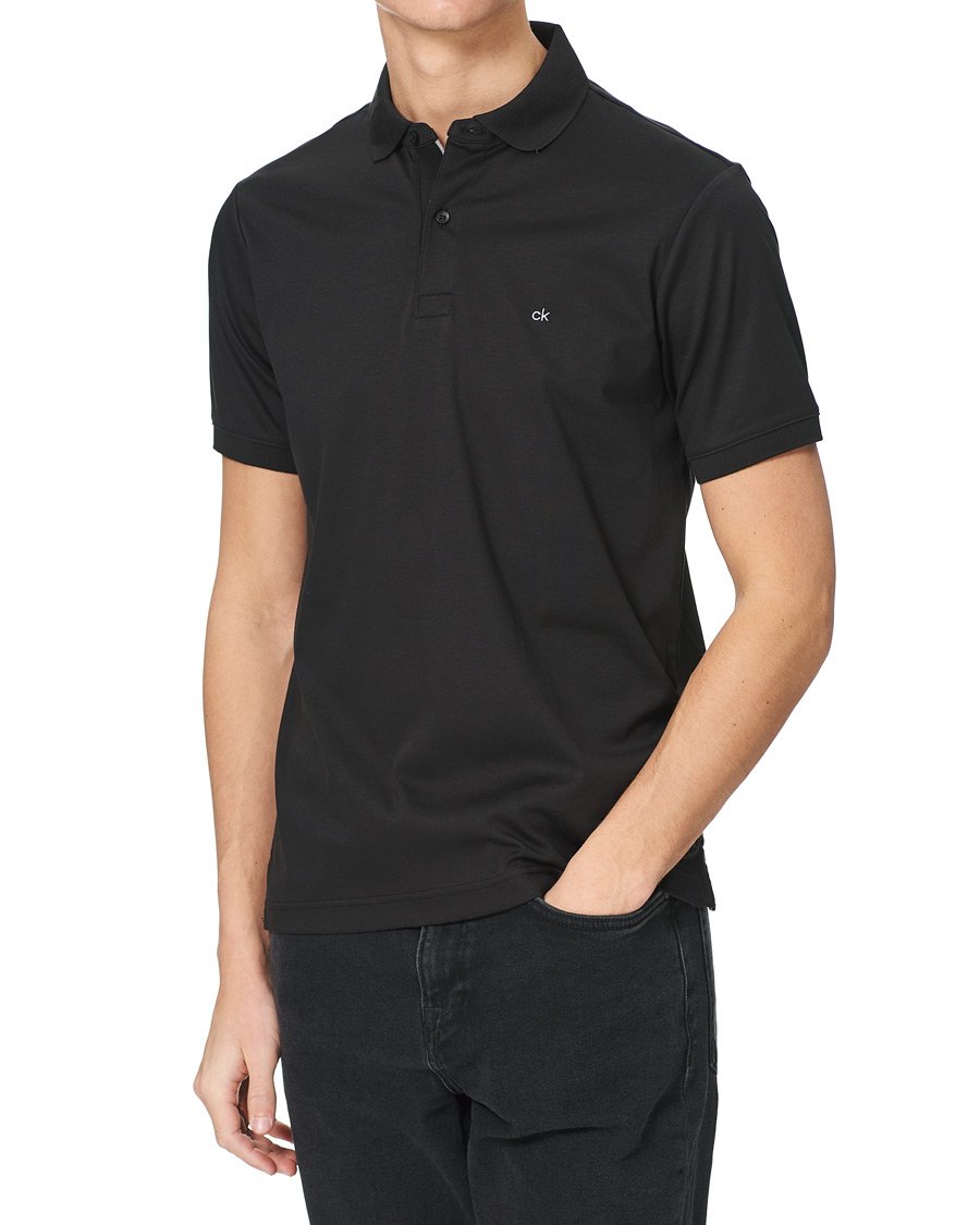 Herr | Pikéer | Calvin Klein | Liquid Touch Slim Fit Polo Black