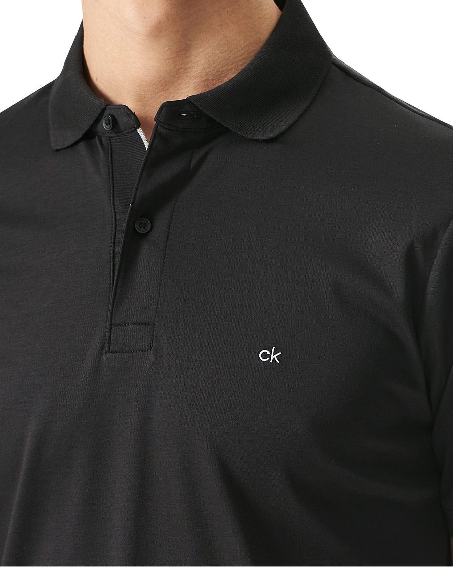 Herr | Pikéer | Calvin Klein | Liquid Touch Slim Fit Polo Black