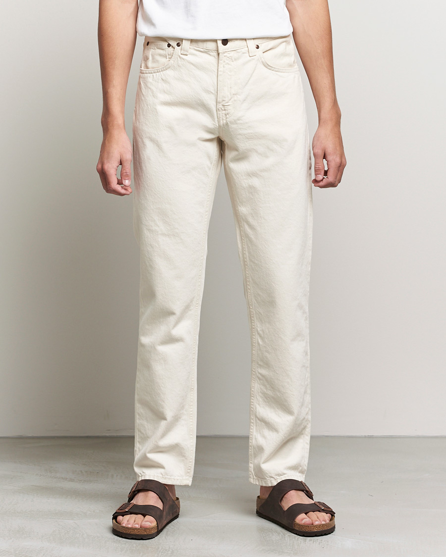 Herr | Jeans | Nudie Jeans | Gritty Jackson Jeans Soft Cream