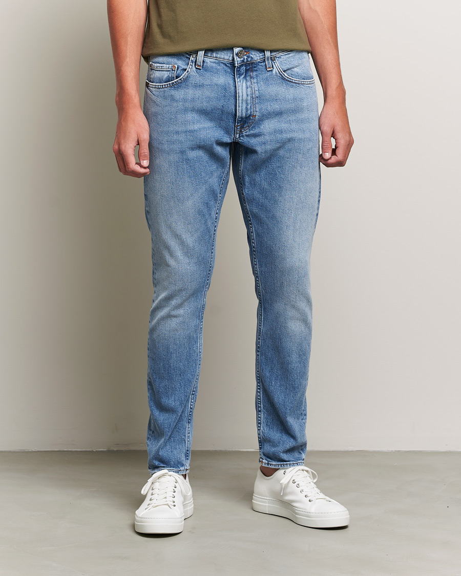 Herr | Jeans | Tiger of Sweden | Pistolero Stretch Cotton Jeans Meduim Blue