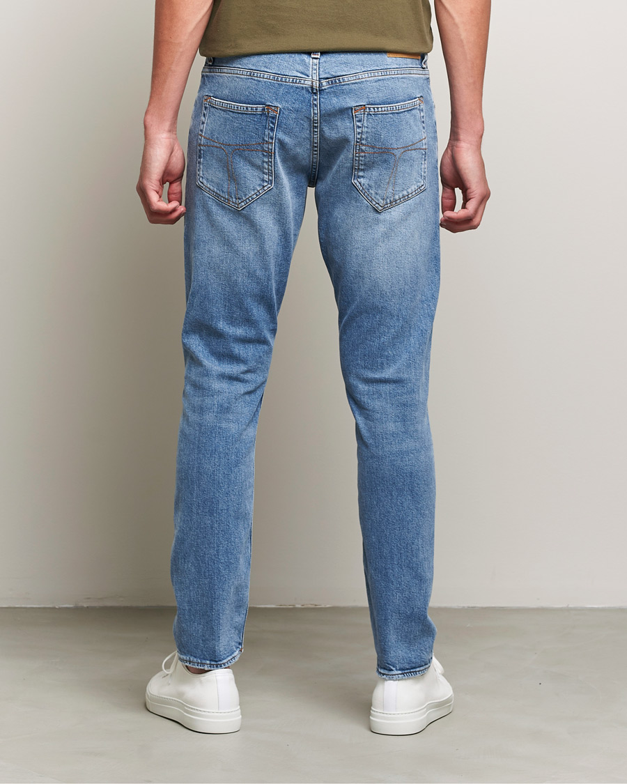 Herr | Jeans | Tiger of Sweden | Pistolero Stretch Cotton Jeans Meduim Blue