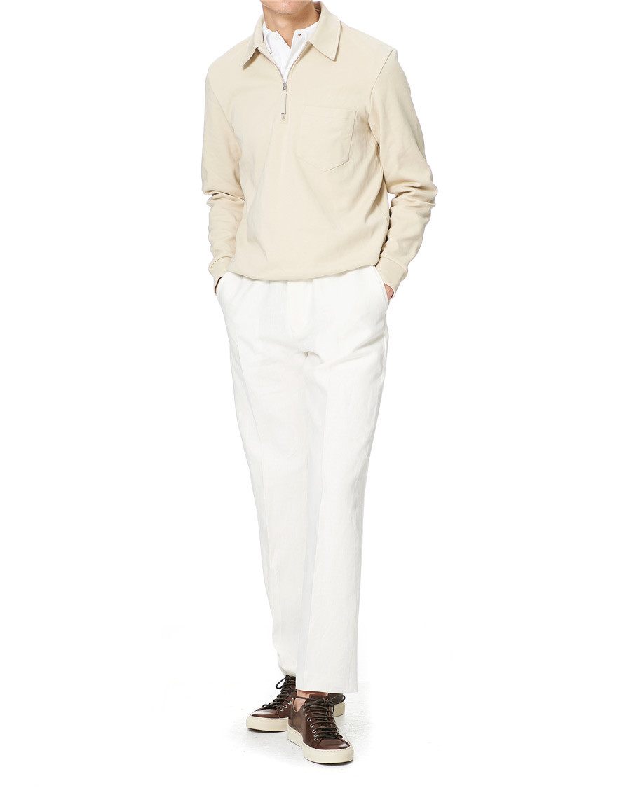 Herr | Byxor | Tiger of Sweden | Iscove Linen Pants White