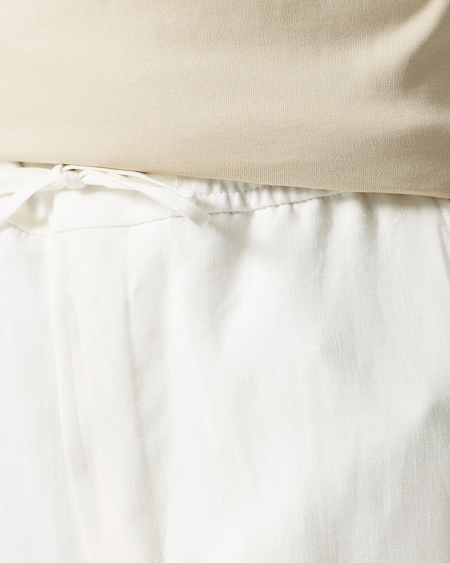 Herr | Byxor | Tiger of Sweden | Iscove Linen Pants White
