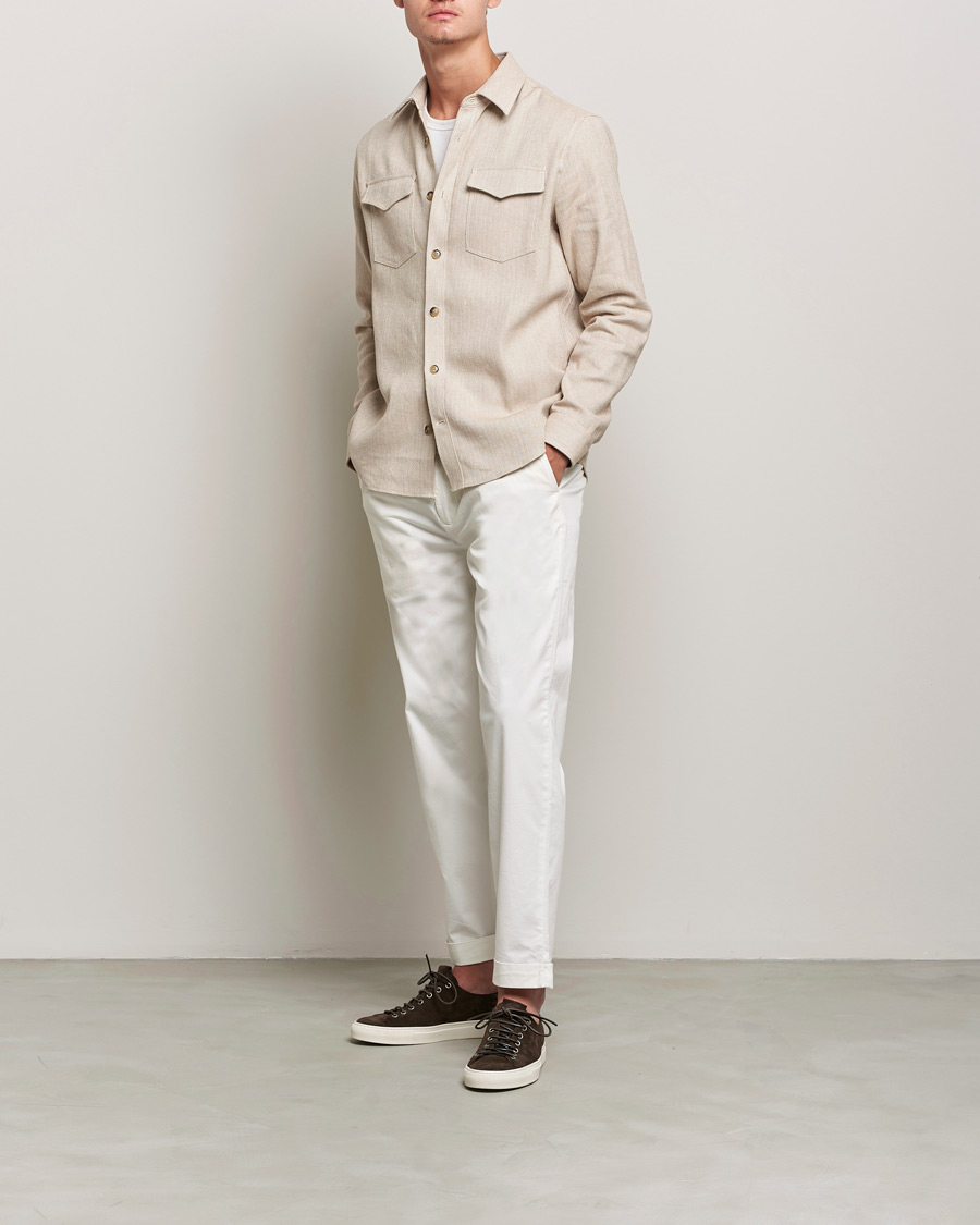 Herr | Skjortor | Tiger of Sweden | Arnoup Overshirt Feather