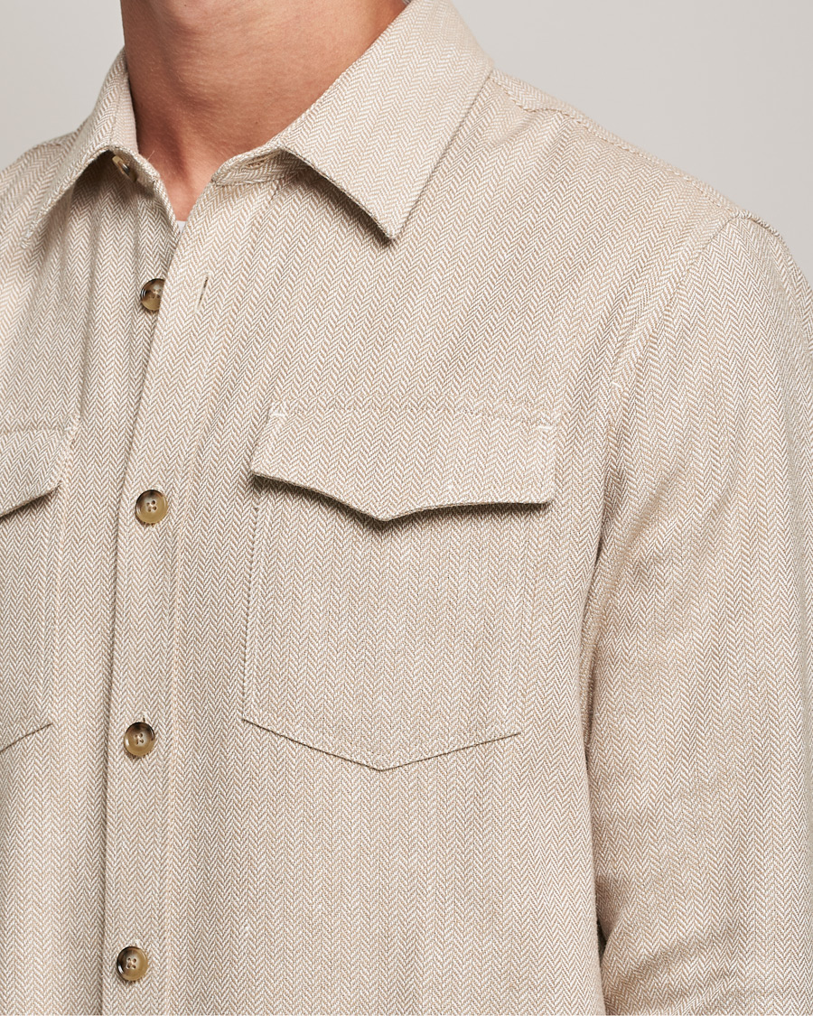 Herr | Skjortor | Tiger of Sweden | Arnoup Overshirt Feather
