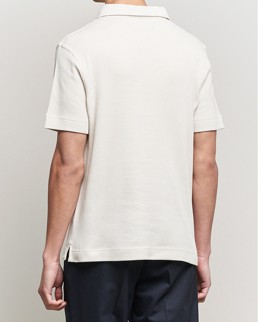 Herr | Pikéer | Tiger of Sweden | Truane Short Sleeve Polo White Smoke