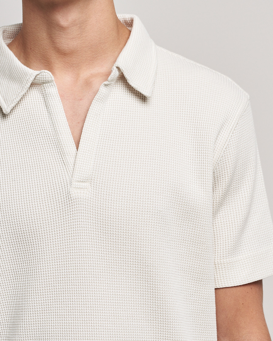 Herr | Pikéer | Tiger of Sweden | Truane Short Sleeve Polo White Smoke