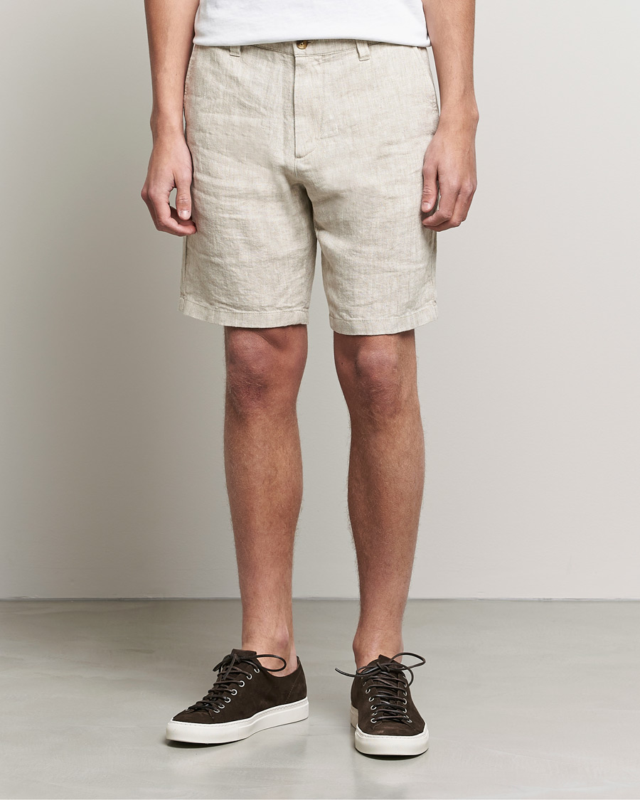 Herr | Shorts | NN07 | Crown Linen Shorts Oat