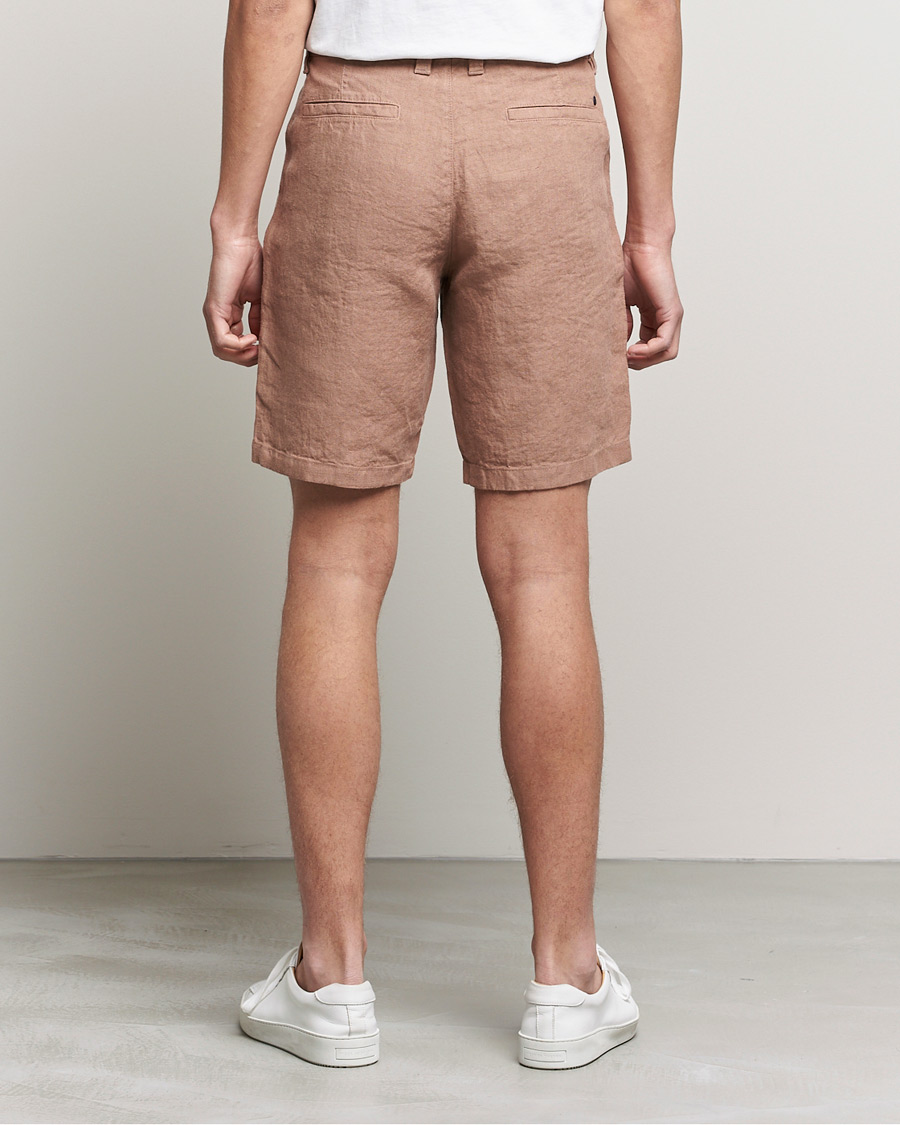 Herr | Shorts | NN07 | Crown Linen Shorts Nougat