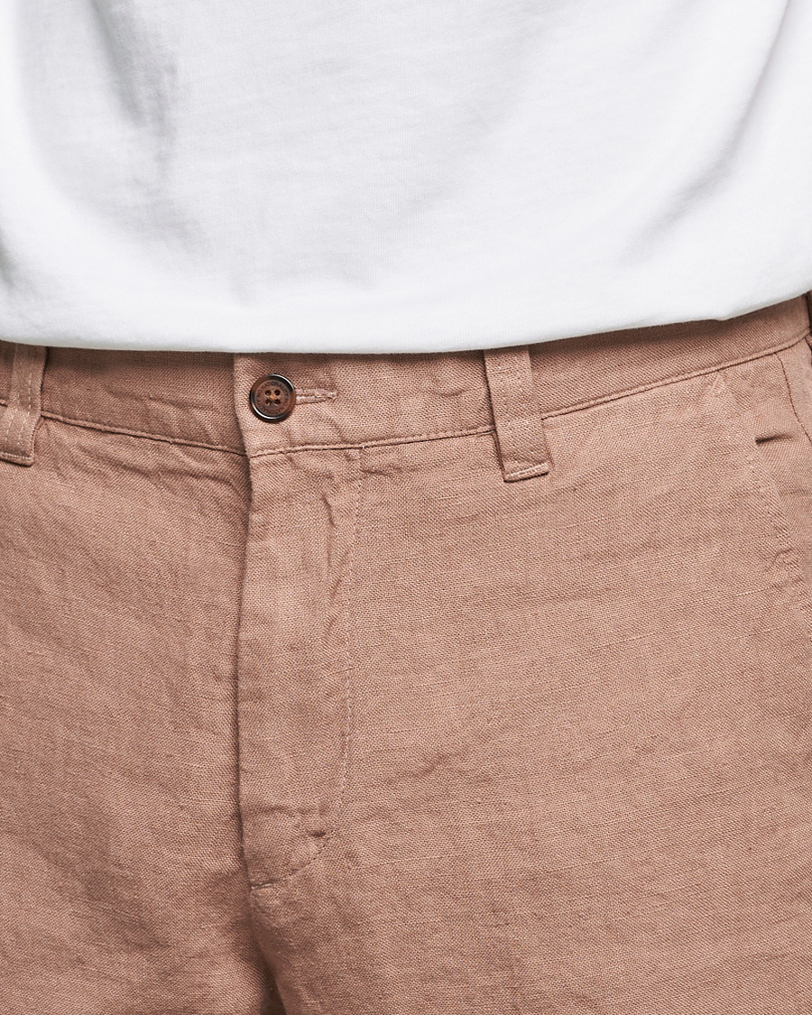 Herr | Shorts | NN07 | Crown Linen Shorts Nougat