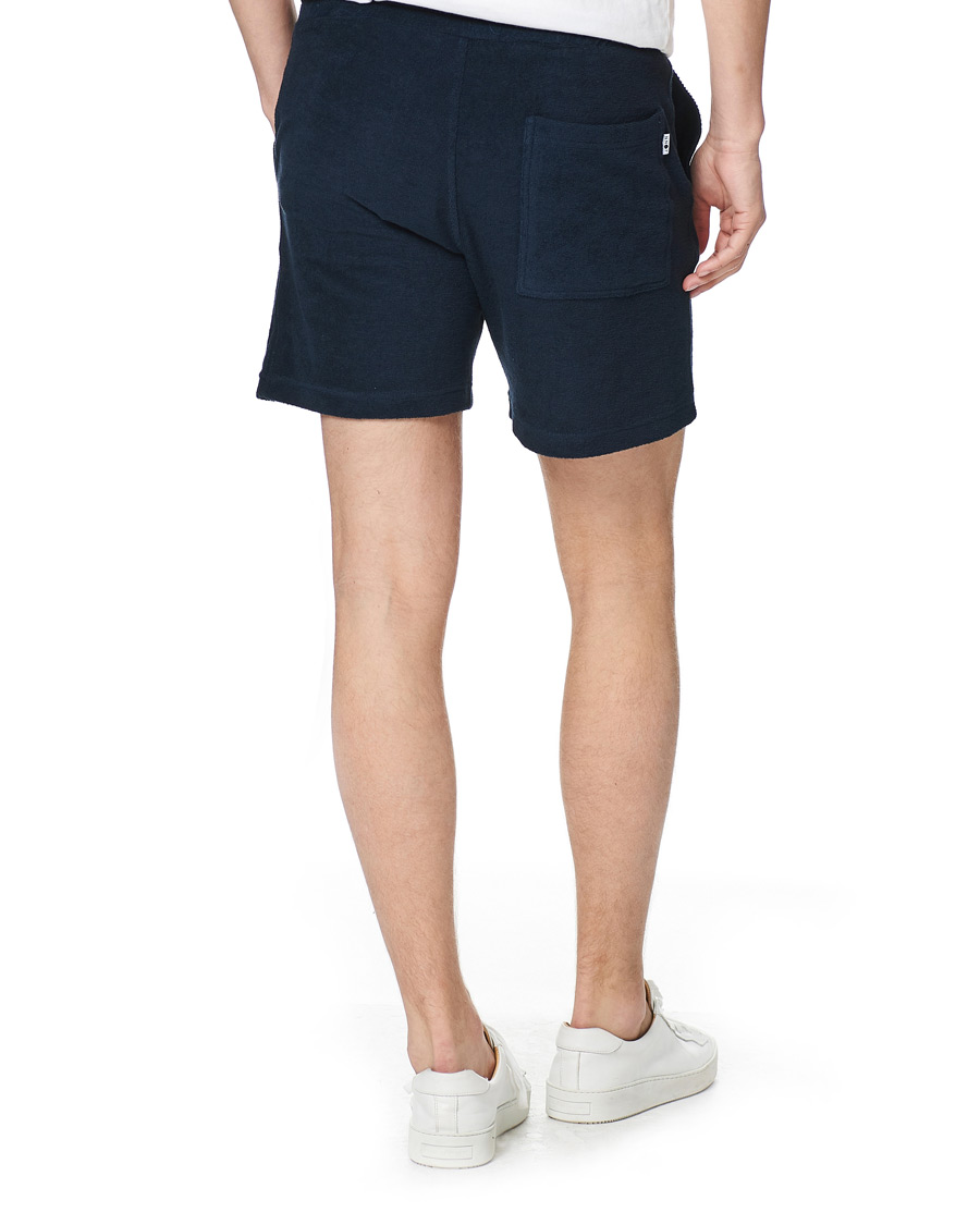 Herr | Shorts | NN07 | Cameron Terry Shorts Navy