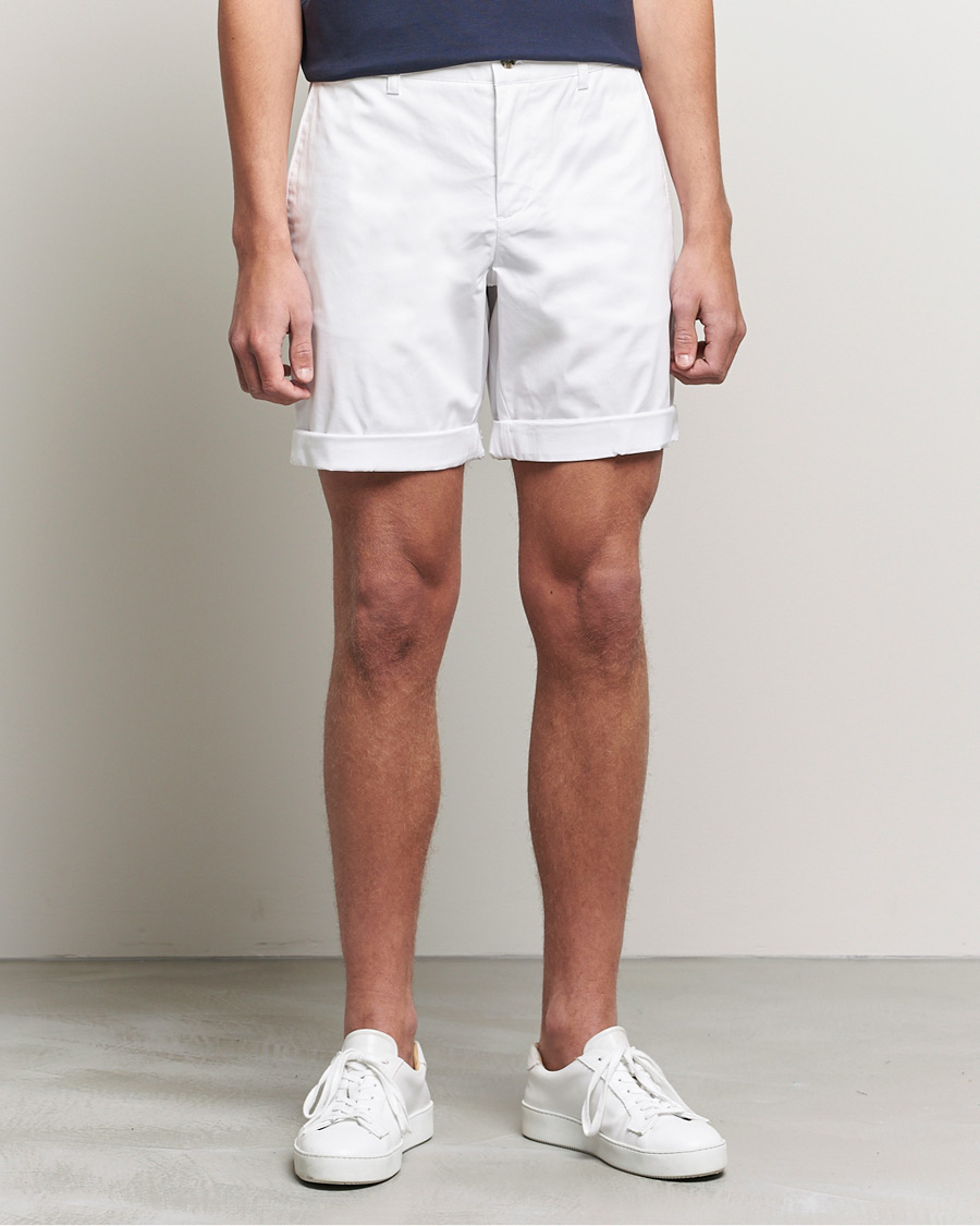 Herr | Shorts | J.Lindeberg | Nathan Super Satin Shorts White