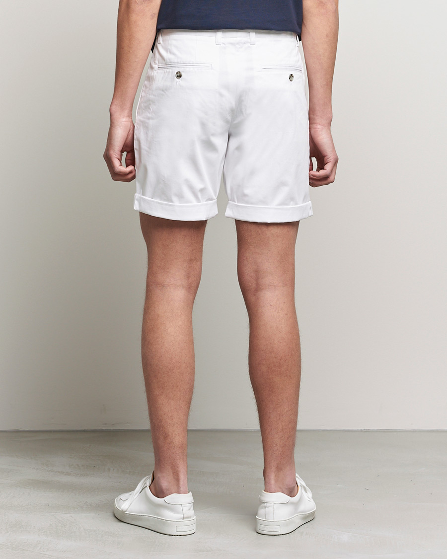 Herr | Shorts | J.Lindeberg | Nathan Super Satin Shorts White