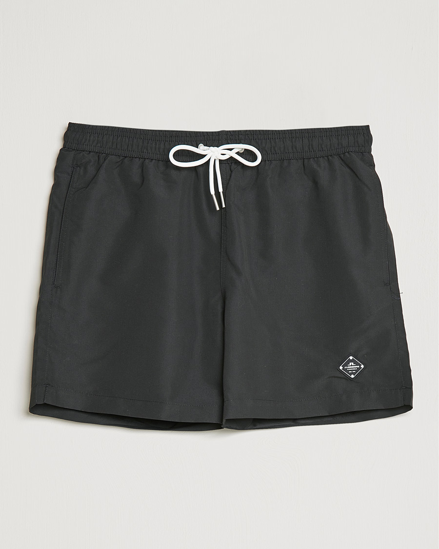 Herr | Badbyxor | J.Lindeberg | Banks Solid Swimshorts Black