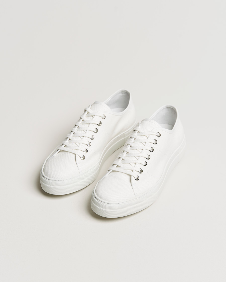 Herr | J.Lindeberg Art Signature Canvas Sneaker White | J.Lindeberg | Art Signature Canvas Sneaker White