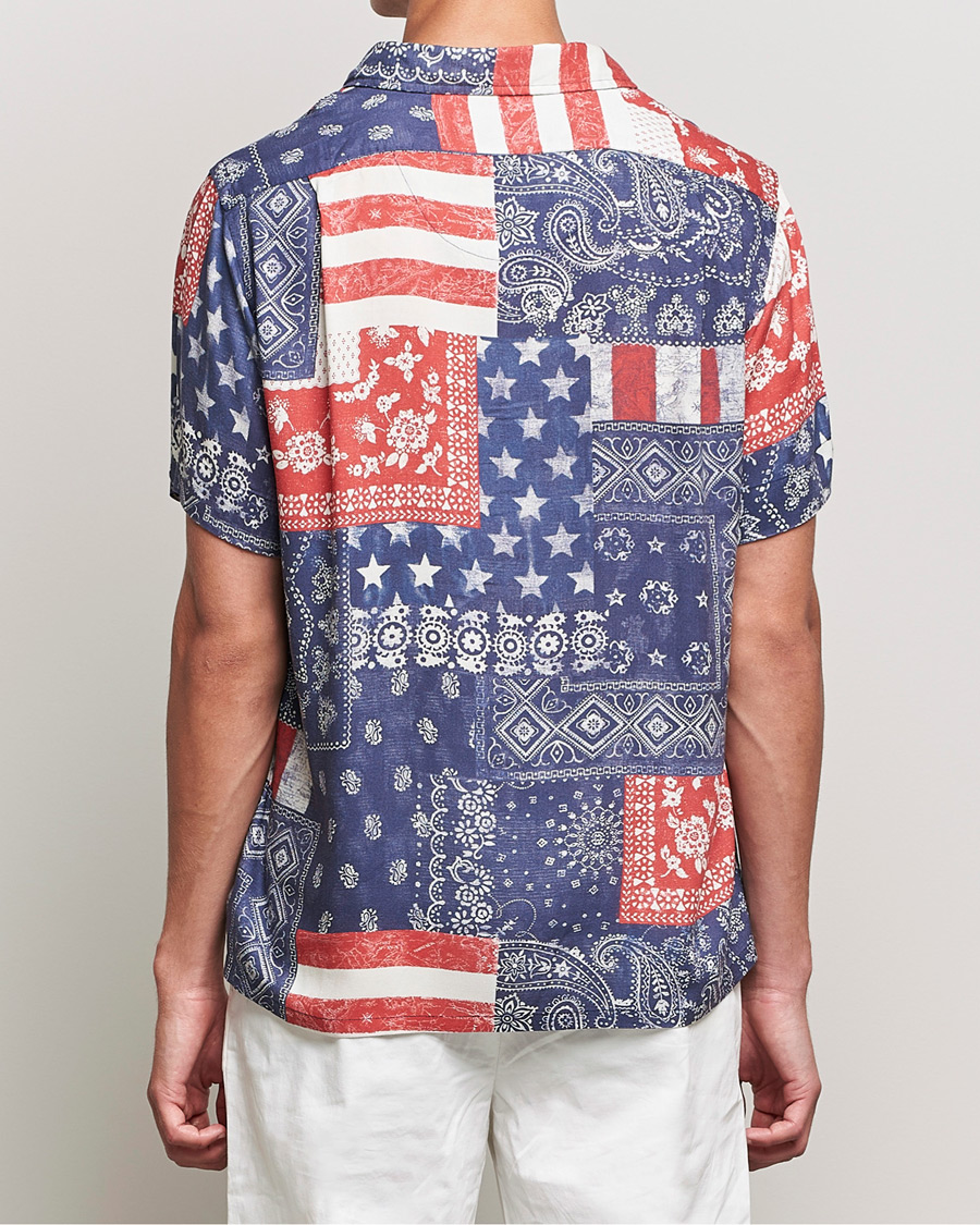 Herr | Skjortor | Polo Ralph Lauren | Printed Short Sleeve Resort Collar Shirt Multi
