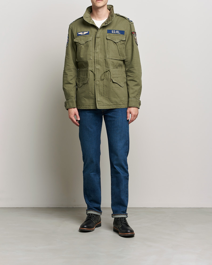 Herr | Jackor | Polo Ralph Lauren | M65 Field Jacket Olive Mountain