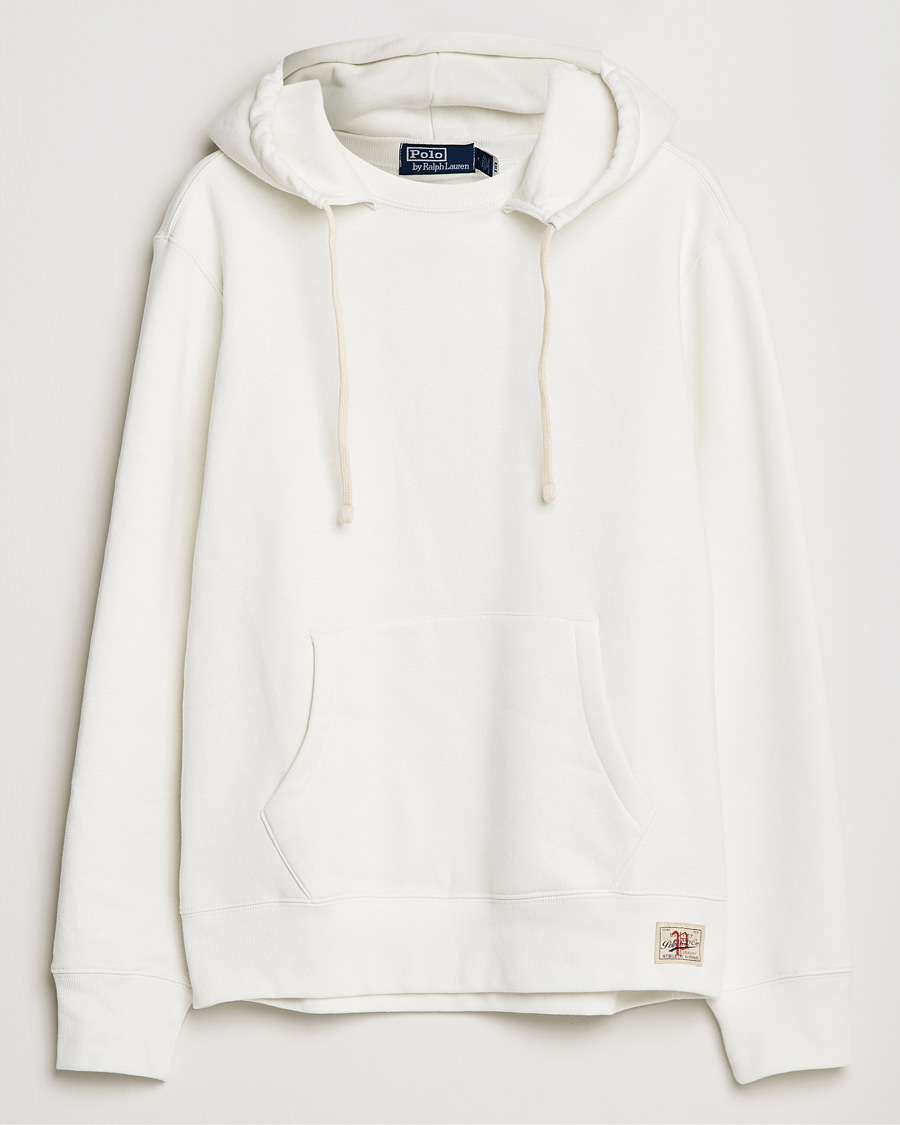 Herr | Tröjor | Polo Ralph Lauren | Vintage Fleece Hoodie Deckwash White