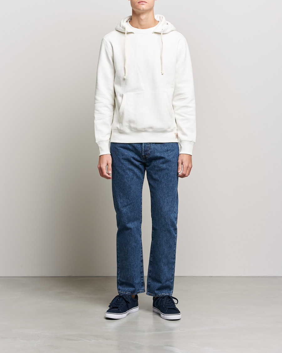 Herr | Tröjor | Polo Ralph Lauren | Vintage Fleece Hoodie Deckwash White