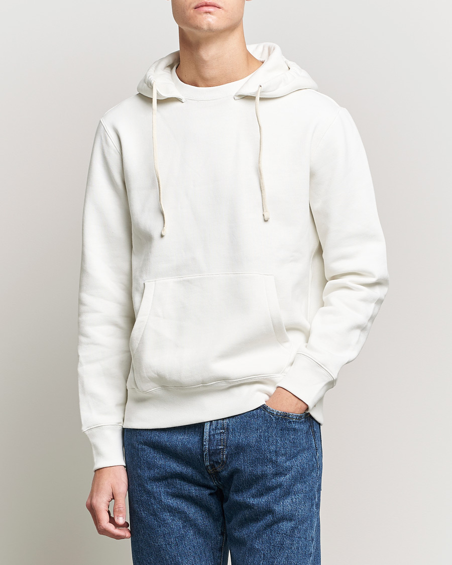 Herr | Tröjor | Polo Ralph Lauren | Vintage Fleece Hoodie Deckwash White