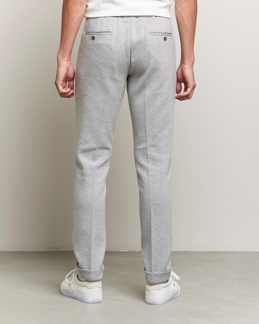 Herr | Byxor | Polo Ralph Lauren | Brad Jersey Knitted Trousers Andover Heather
