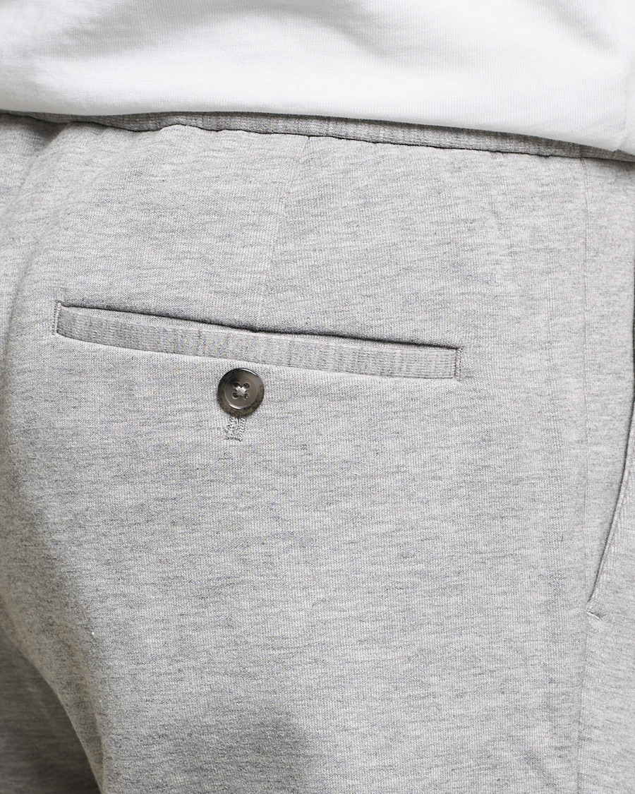 Herr | Byxor | Polo Ralph Lauren | Brad Jersey Knitted Trousers Andover Heather