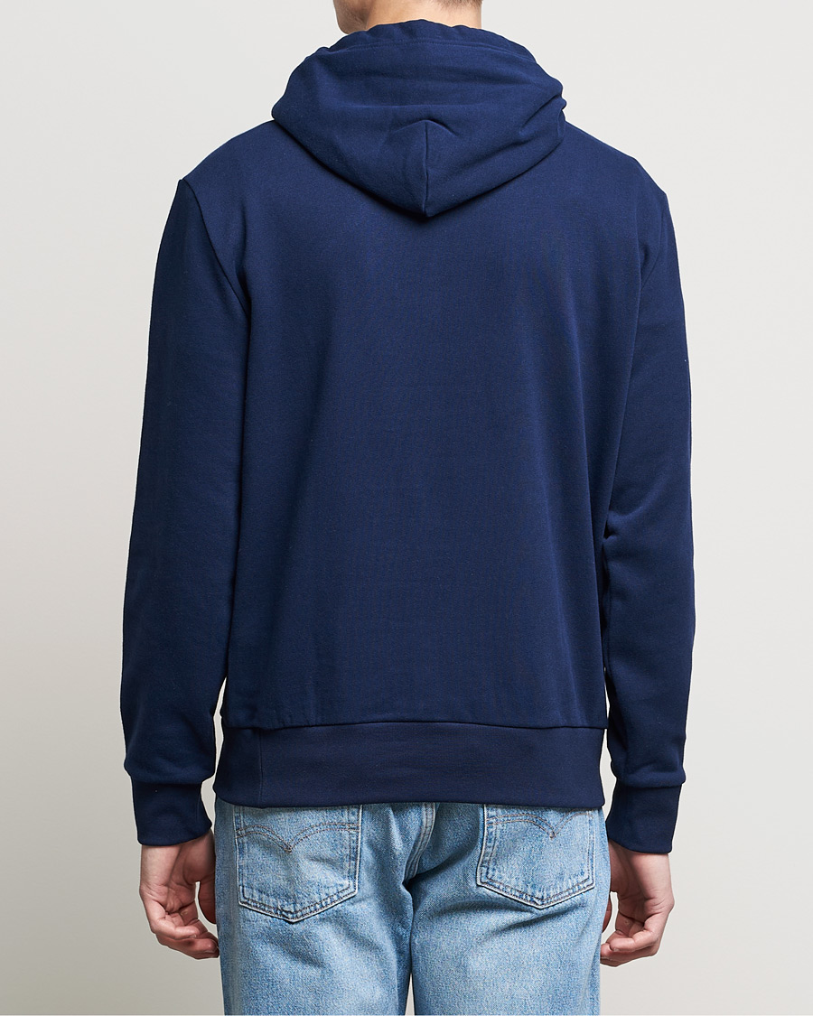Herr | Tröjor | Polo Ralph Lauren | Fleece Retro Logo Hoodie Cruise Navy