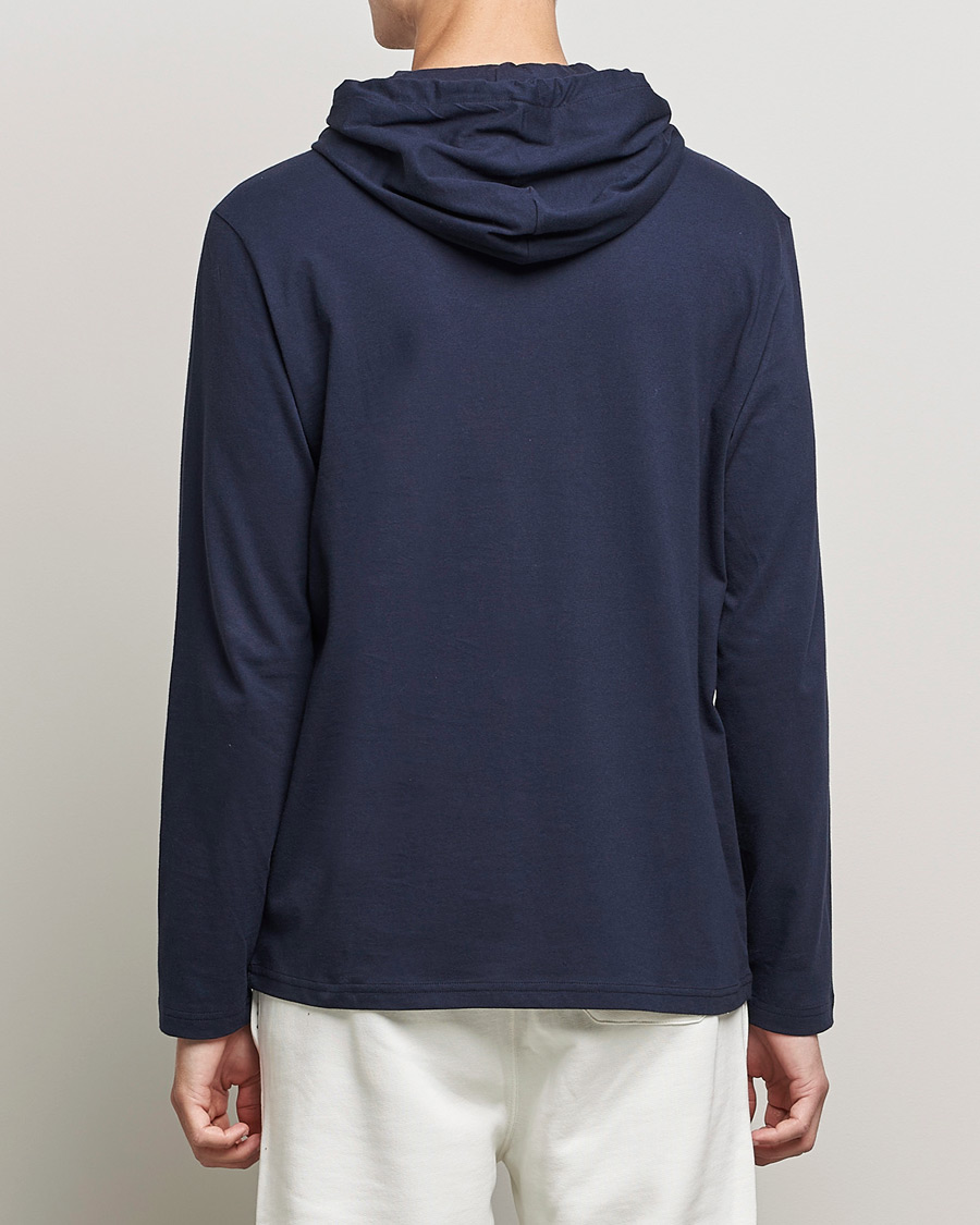 Herr | T-Shirts | Polo Ralph Lauren | Long Sleeve Hooded T-Shirt Ink