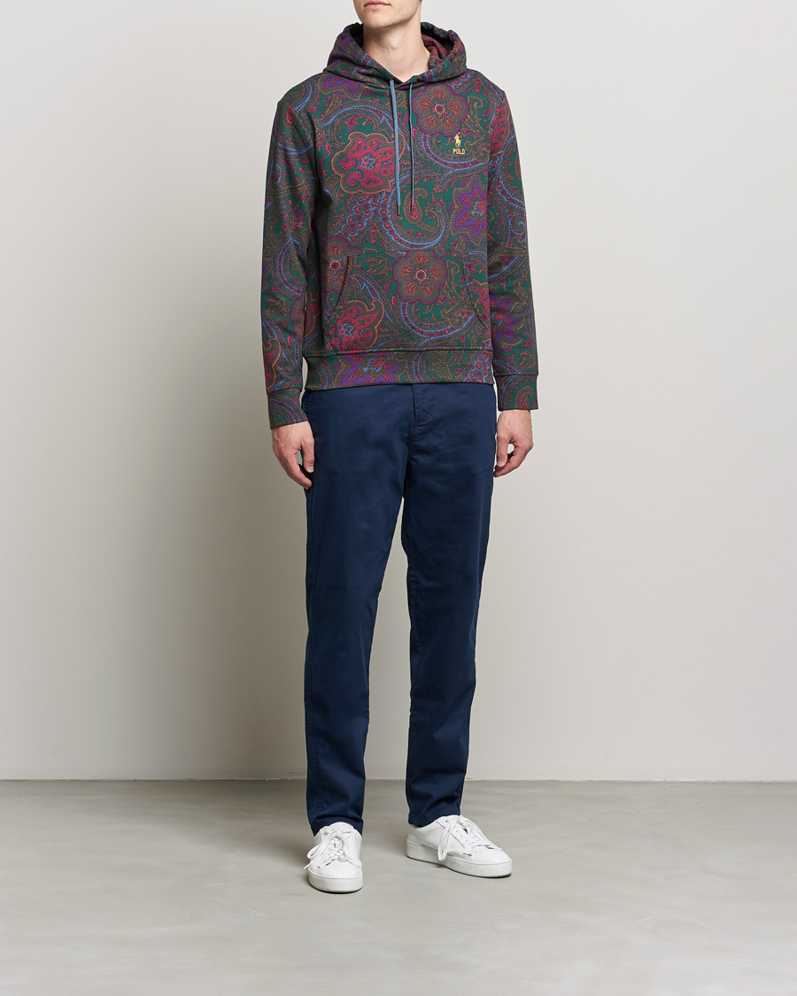 Herr | Tröjor | Polo Ralph Lauren | Double Knit Paisley Hoodie Multi