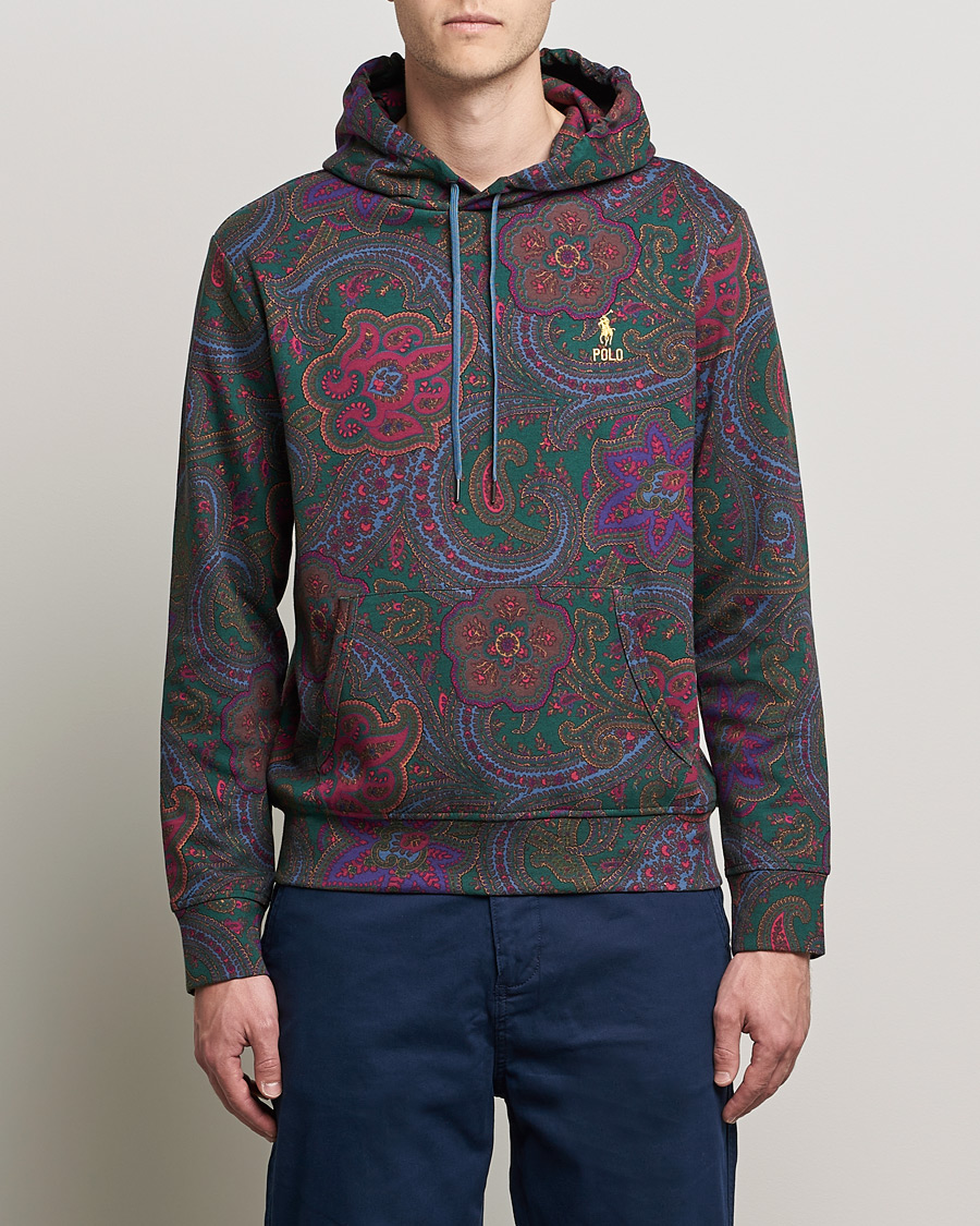 Herr | Tröjor | Polo Ralph Lauren | Double Knit Paisley Hoodie Multi