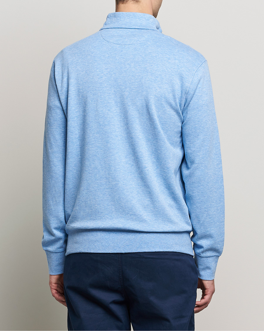 Herr | Tröjor | Polo Ralph Lauren | Tech Double Knit Half Zip Isle Heather