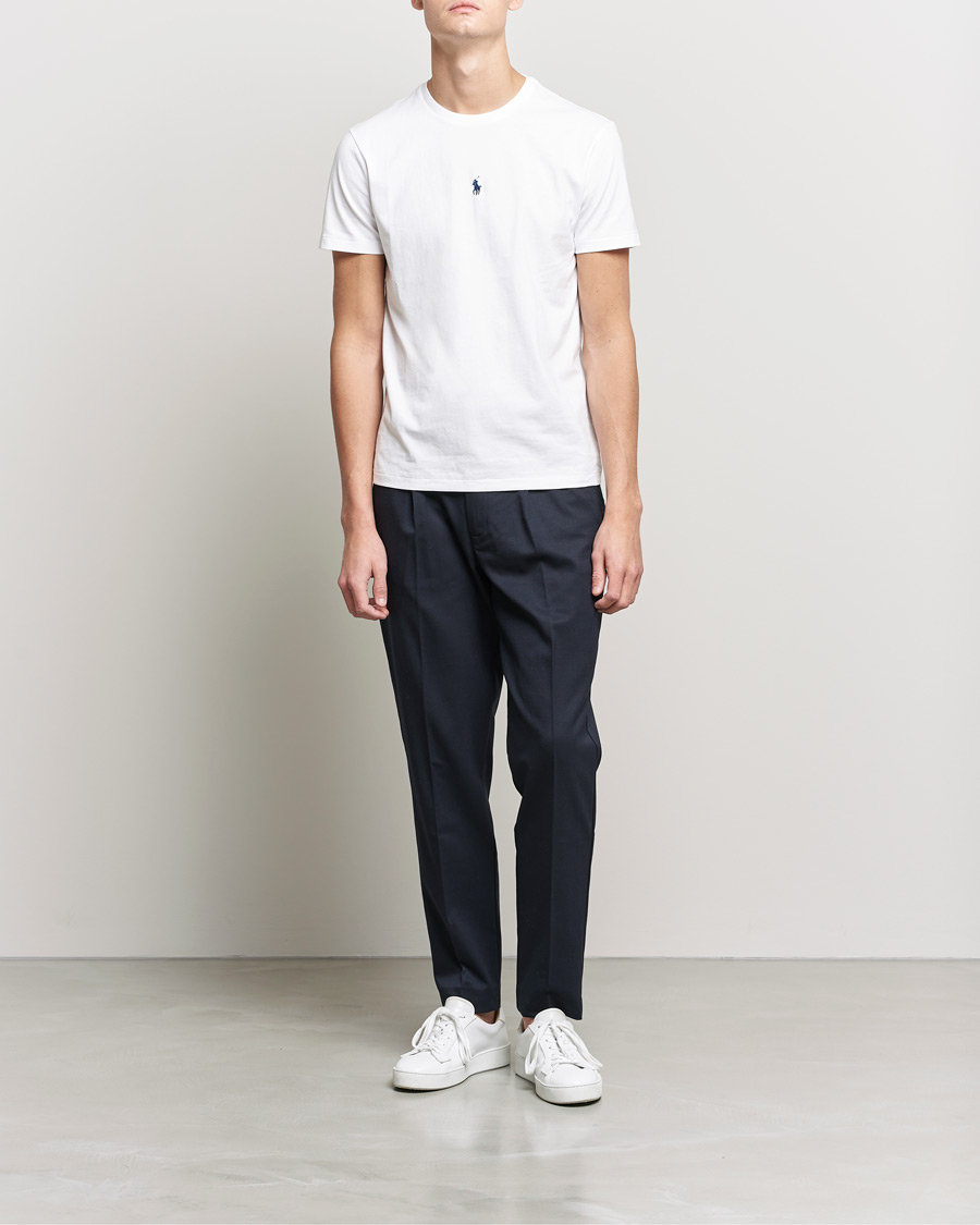 Herr | T-Shirts | Polo Ralph Lauren | Chest Crew Neck Tee White