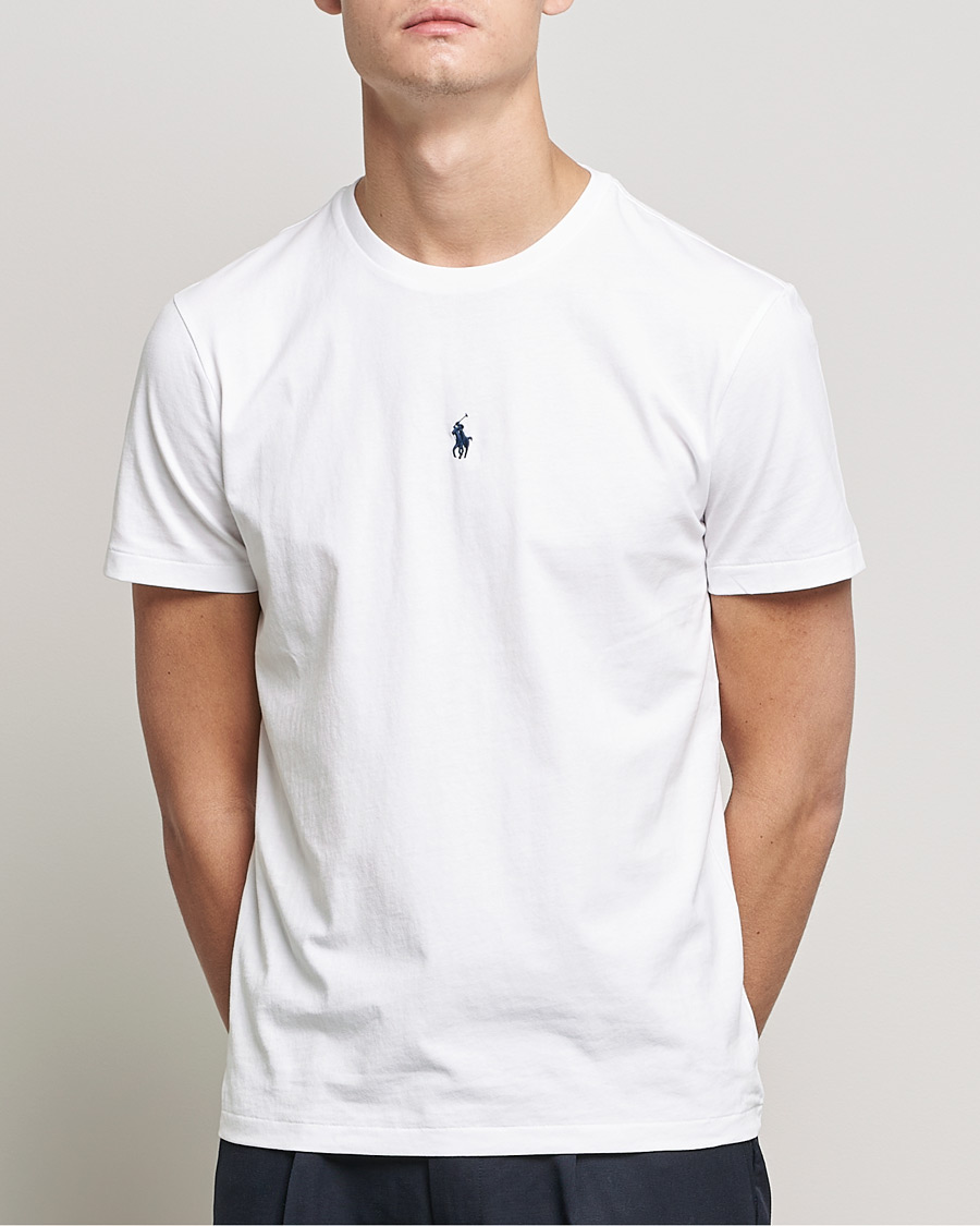 Herr | T-Shirts | Polo Ralph Lauren | Chest Crew Neck Tee White