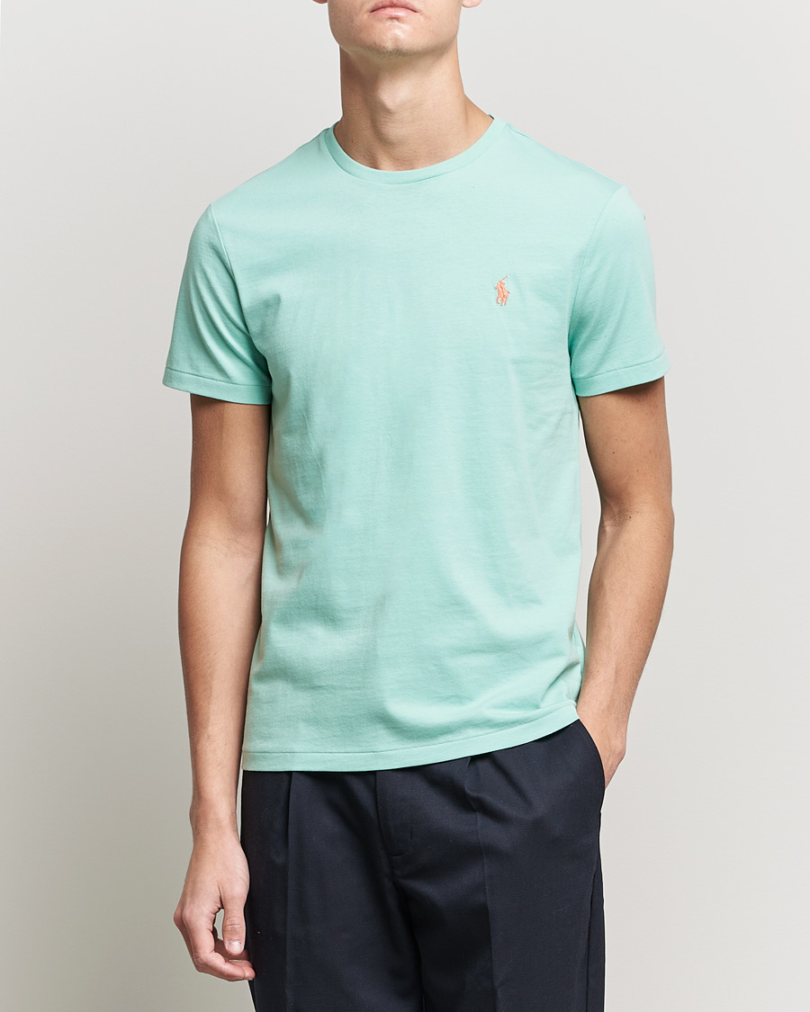 Herr | T-Shirts | Polo Ralph Lauren | Crew Neck Tee Celadon Green