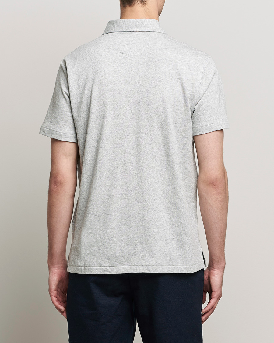 Herr | Pikéer | Polo Ralph Lauren | Custom Slim Fit Cotton/Linen Polo Andover Heather