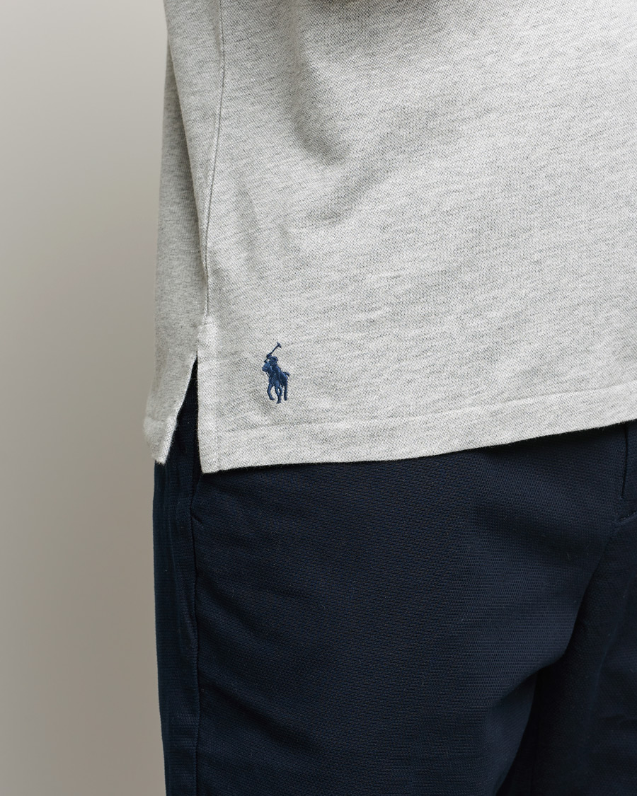 Herr | Pikéer | Polo Ralph Lauren | Custom Slim Fit Cotton/Linen Polo Andover Heather