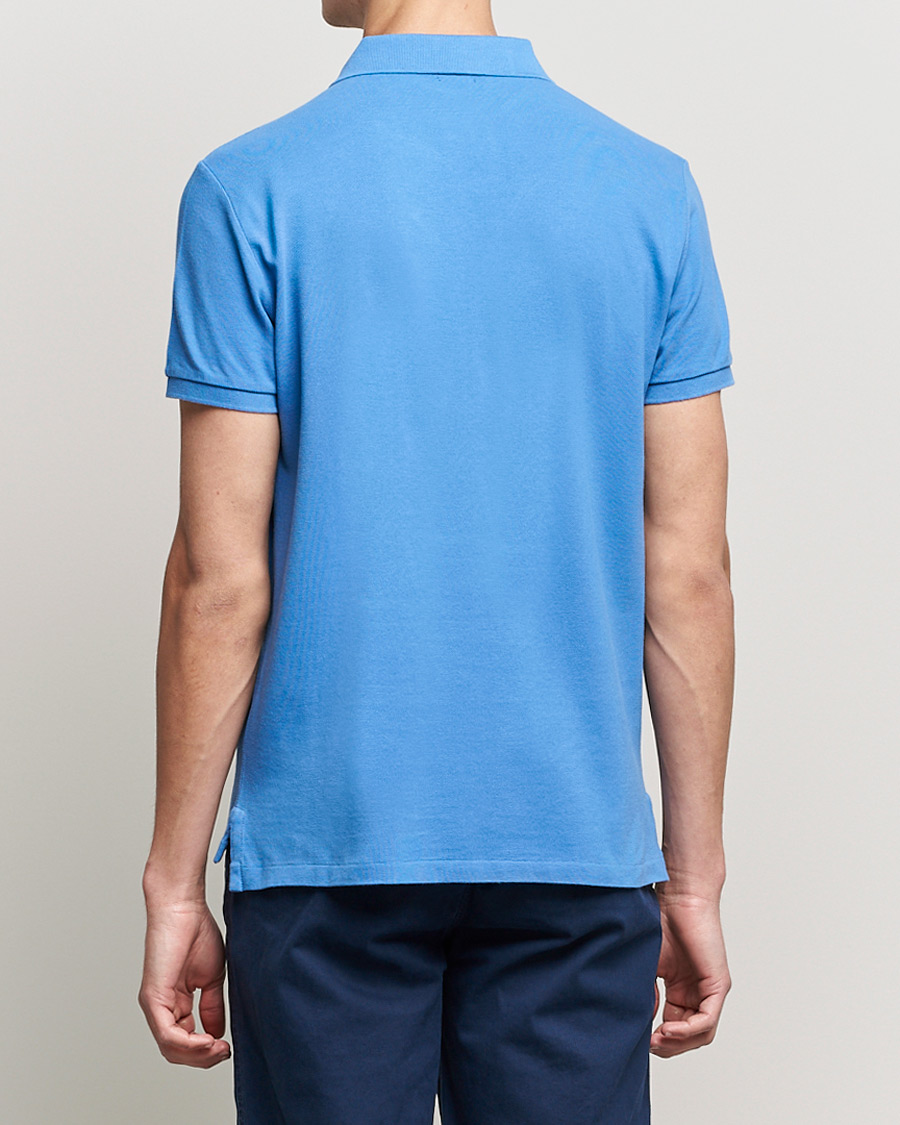 Herr | Pikéer | Polo Ralph Lauren | Custom Slim Fit Polo Retreat Blue