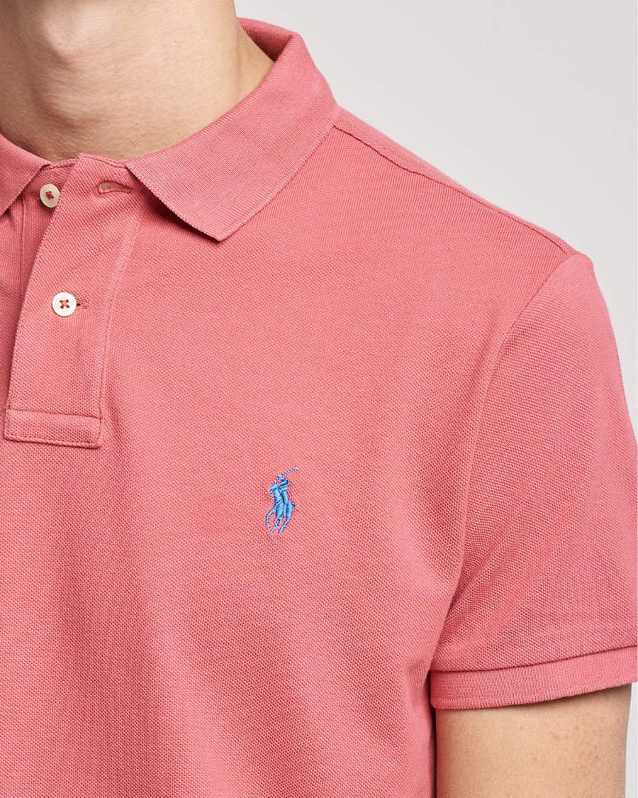 Herr | Pikéer | Polo Ralph Lauren | Custom Slim Fit Polo Adirondack Berry