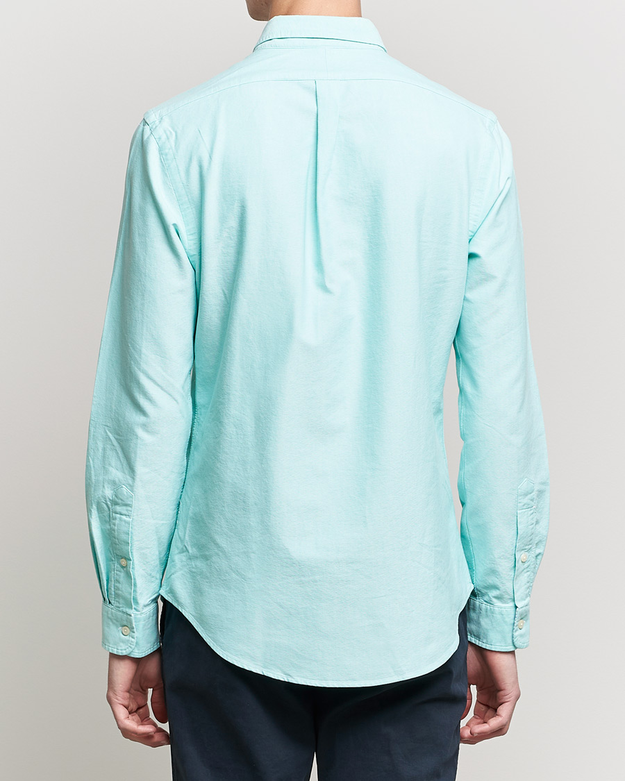 Herr | Skjortor | Polo Ralph Lauren | Slim Fit Oxford Button Down Shirt Sunset Green