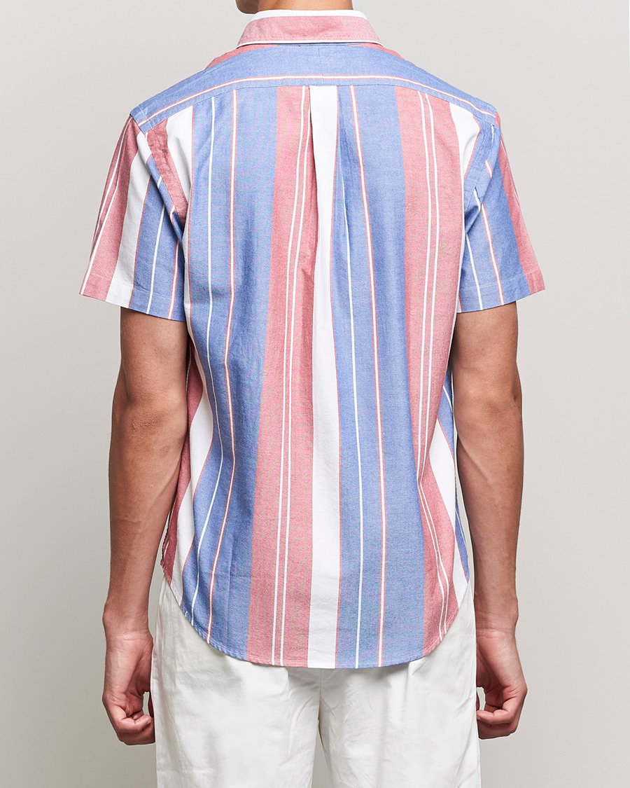 Herr | Skjortor | Polo Ralph Lauren | Custom Fit Oxford Short Sleeve Striped Shirt Multi