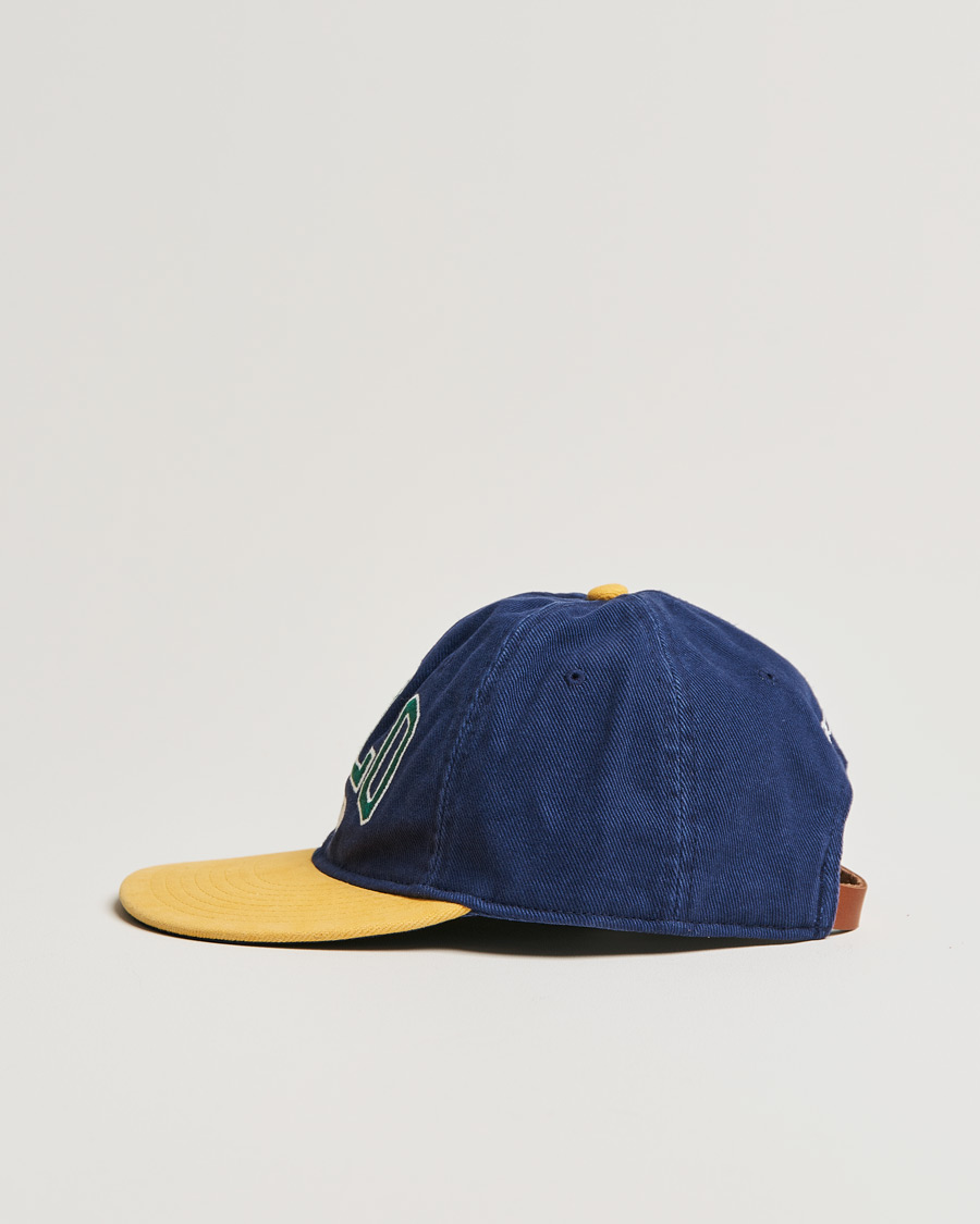 Herr | Polo Ralph Lauren Retro Cotton/Twill Cap Newport Navy/Gold | Polo Ralph Lauren | Retro Cotton/Twill Cap Newport Navy/Gold