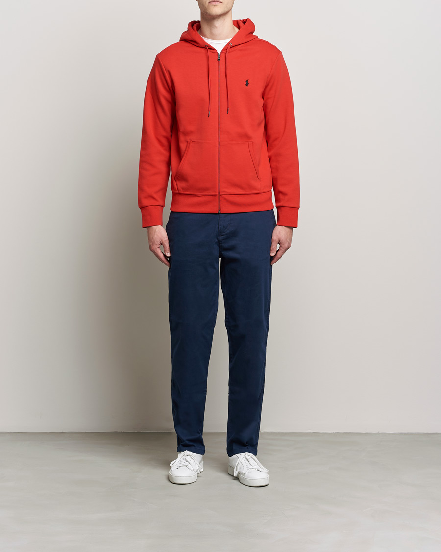 Herr | Wardrobe basics | Polo Ralph Lauren | Tech Performance Full Zip Hoodie Red