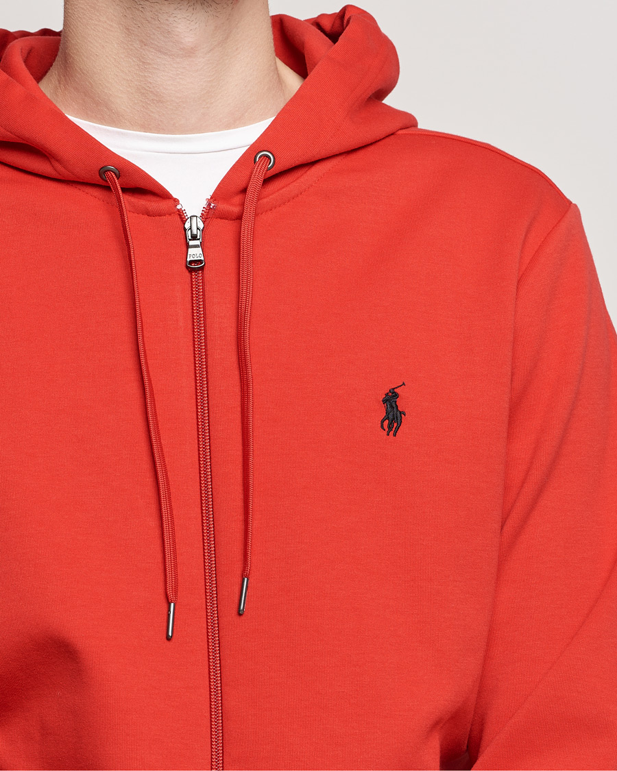 Herr | Tröjor | Polo Ralph Lauren | Tech Performance Full Zip Hoodie Red