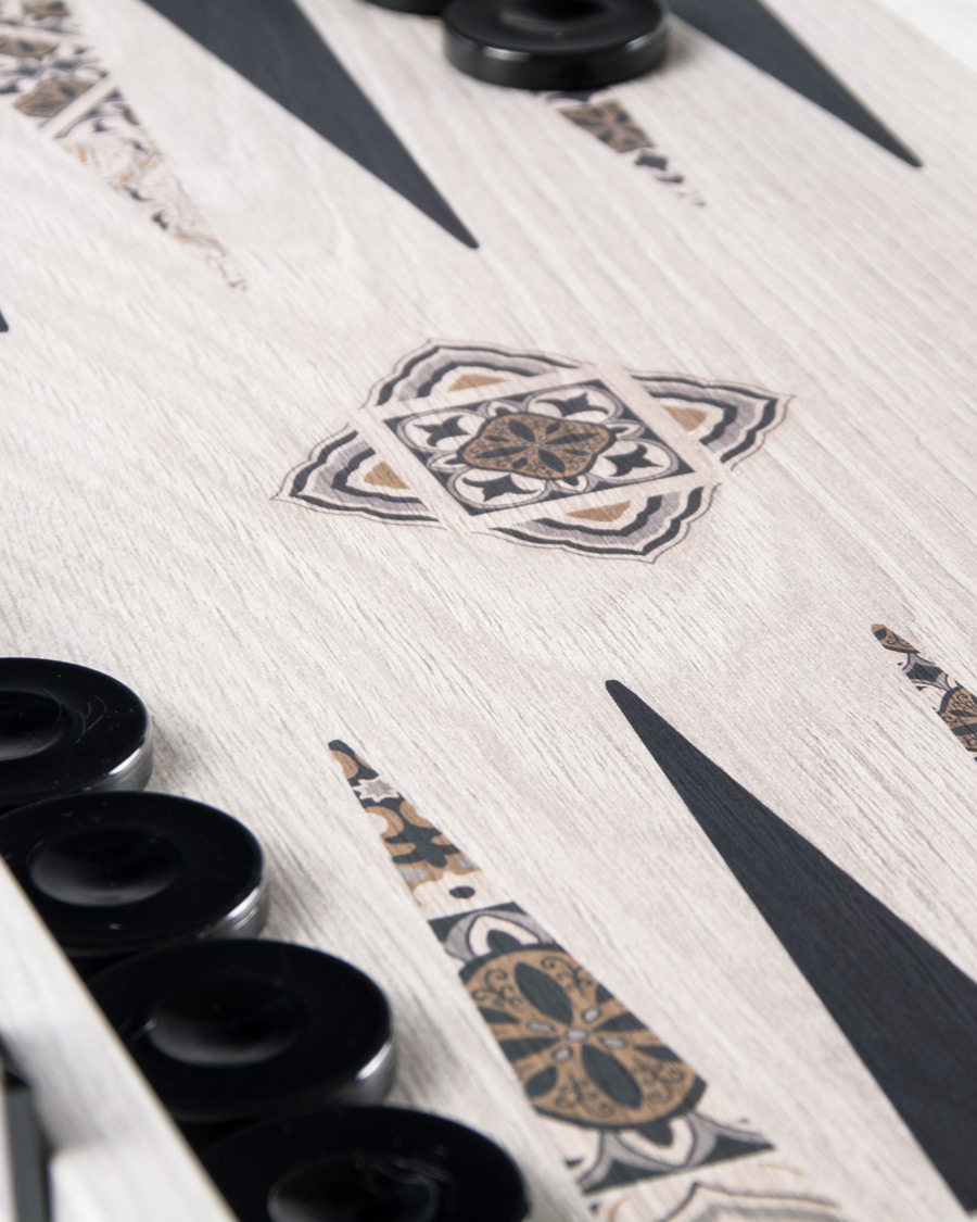 Herr | Till den hemmakära | Manopoulos | Wooden Creative Moroccan Mosaic Backgammon 