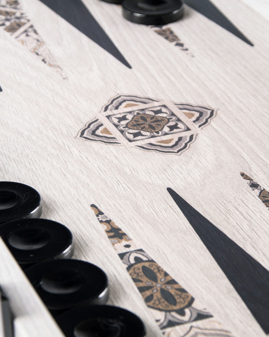 Herr | Spel & fritid | Manopoulos | Wooden Creative Moroccan Mosaic Backgammon