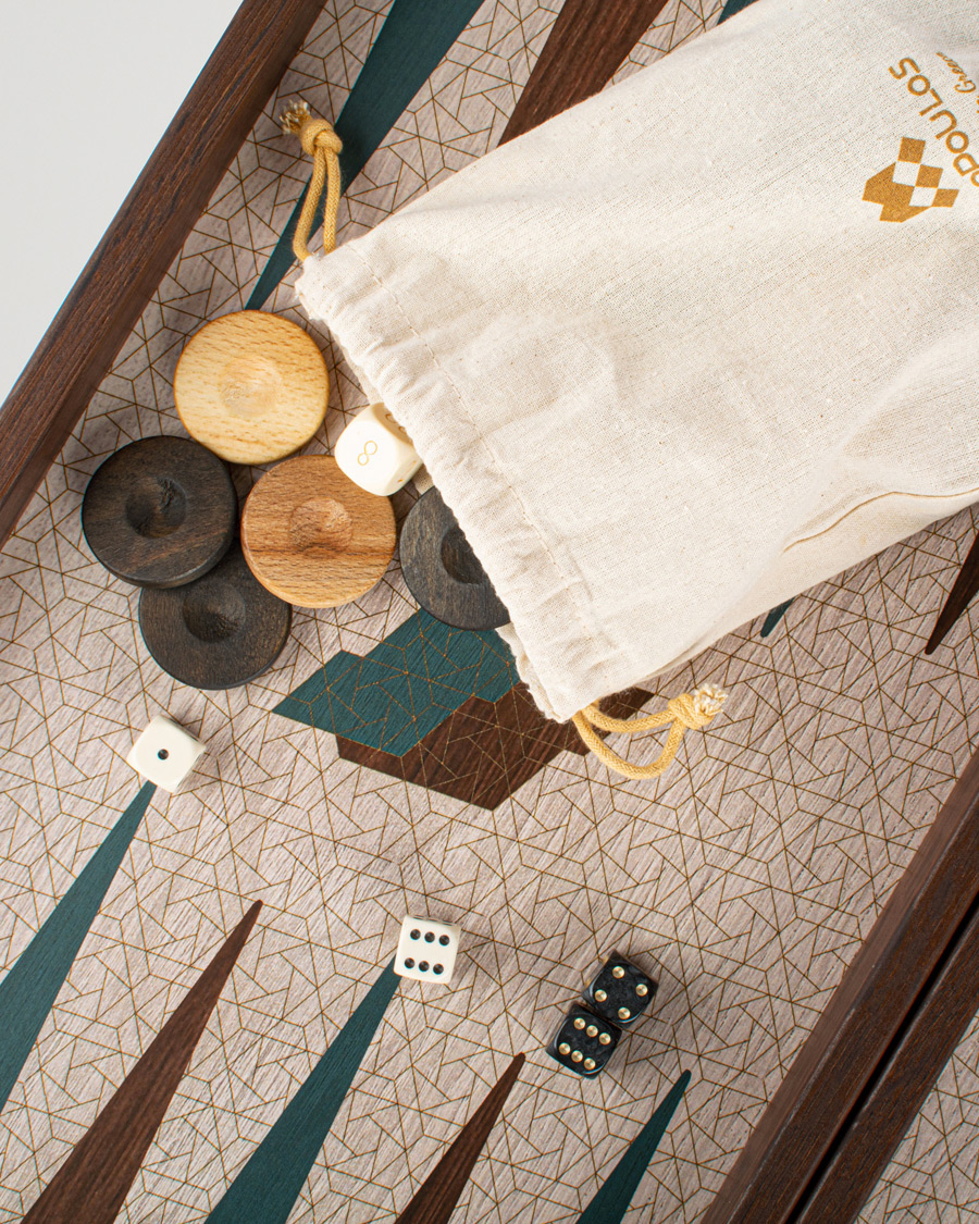 Herr | Spel & fritid | Manopoulos | Wooden Creative Trend Colours Backgammon
