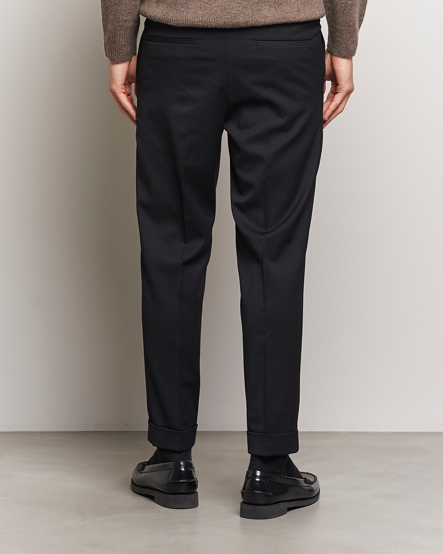 Herr | Byxor | Filippa K | Terry Cropped Trousers Black