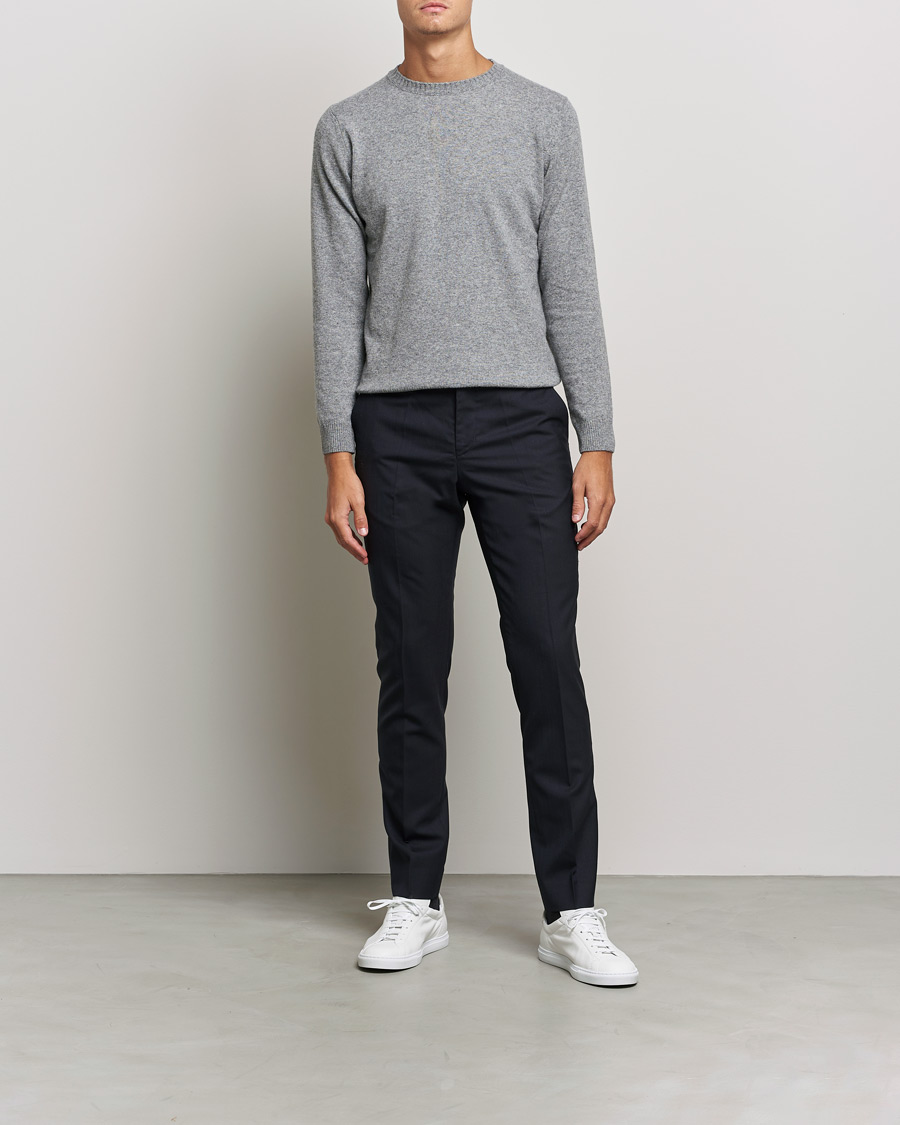 Herr | Byxor | Filippa K | Liam Cool Wool Slacks Dark Navy